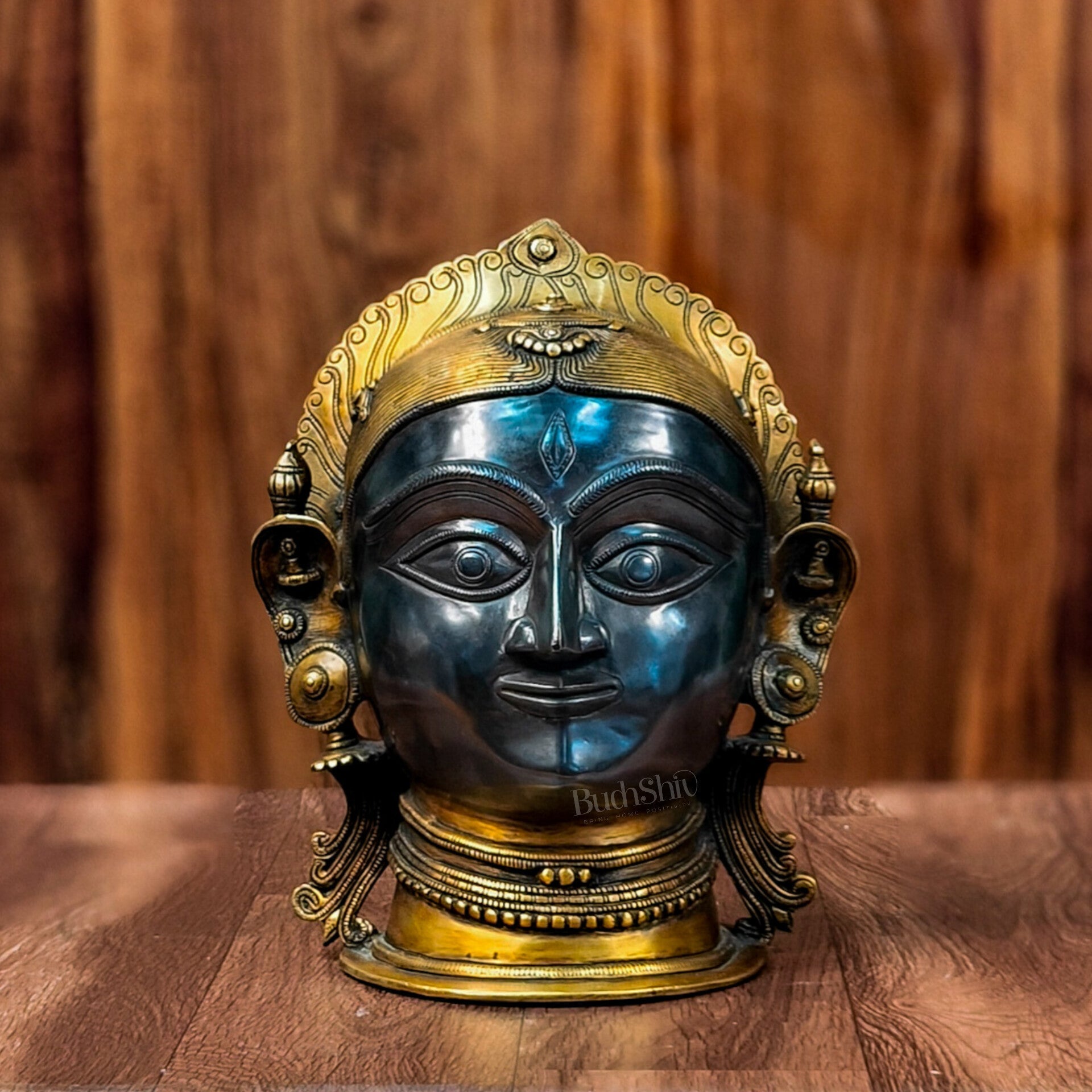 Goddess Parvati/Gauri Mata Head Statue - 12 inches