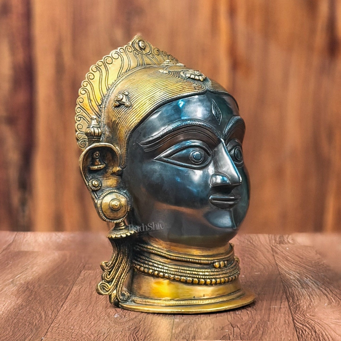 Goddess Parvati/Gauri Mata Head Statue - 12 inches