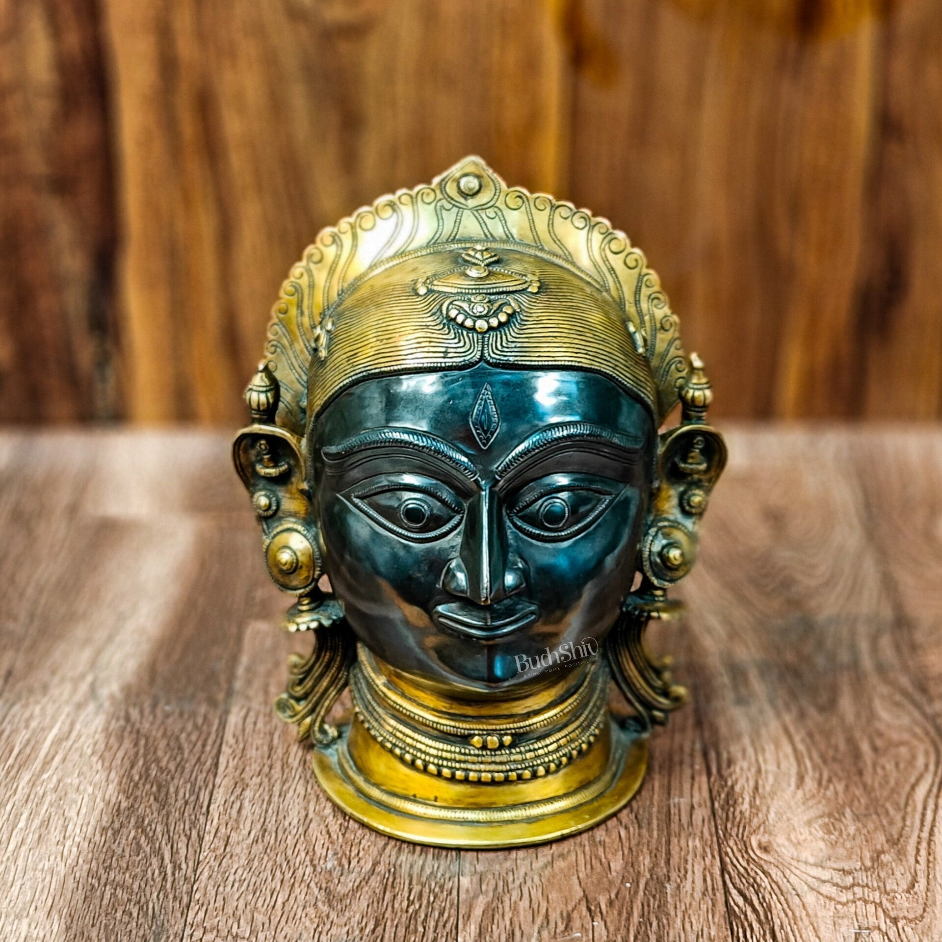 Goddess Parvati/Gauri Mata Head Statue - 12 inches