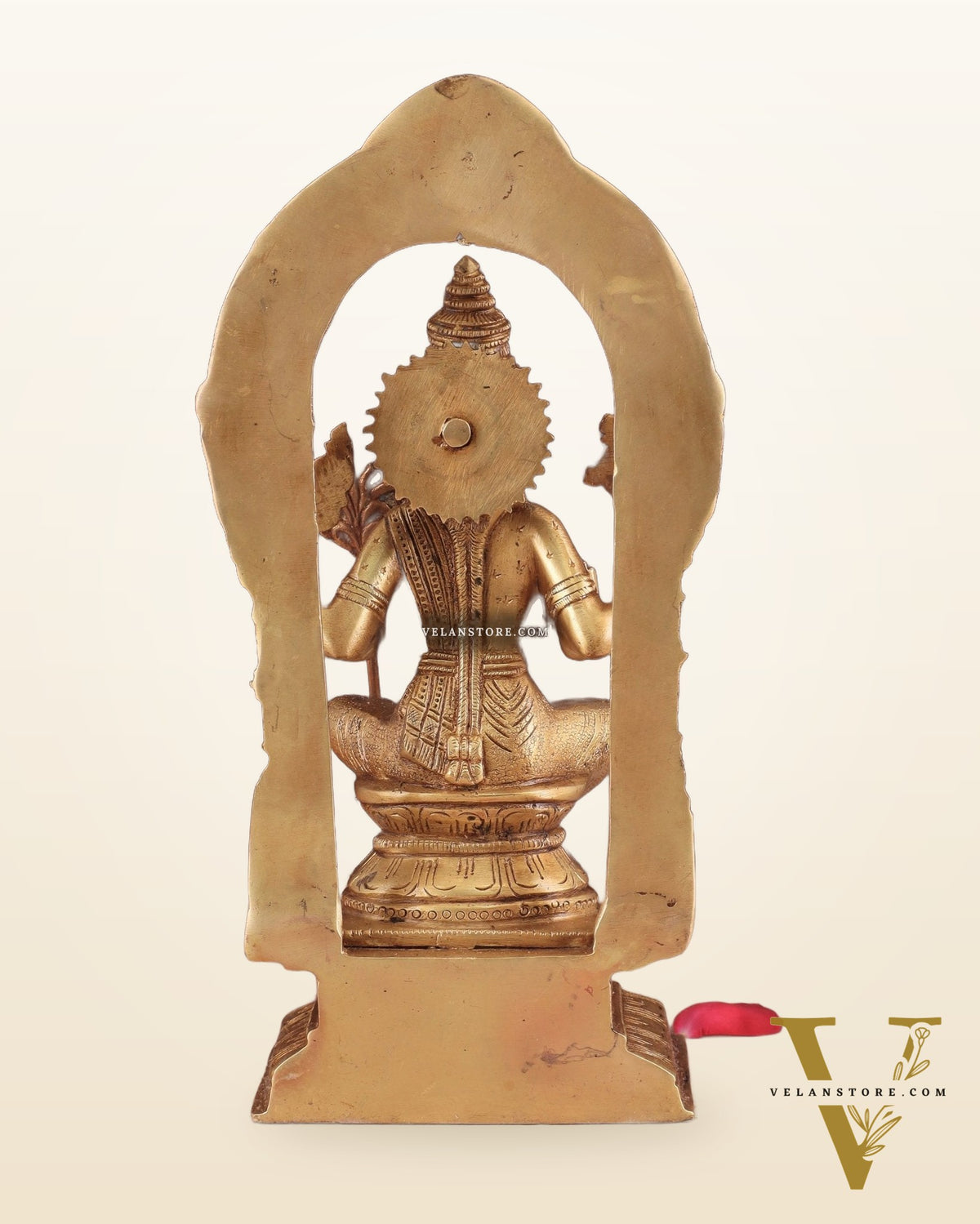 Goddess Rajarajeshwari tripura Sundari Brass Idol – 10"