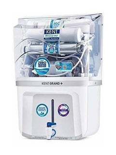 Kent GRAND PLUS ZWW 9 LTR MINERAL RO+UV+UF+TDS CONTROL+ UV LED IN TANK, (WHITE) 20LTR/HR 20 L RO + In-Tank UV + UF + TDS Control Water Purifier-1