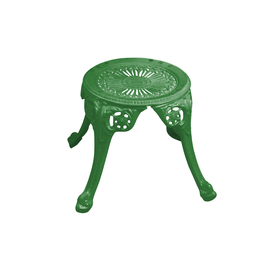 Marlen Cast Aluminium Garden Patio 1 Stool Set