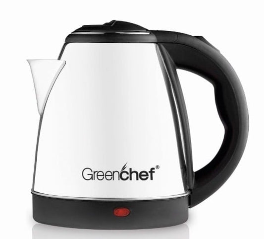 Greenchef Electric Kettle (1.5 L, Silver)