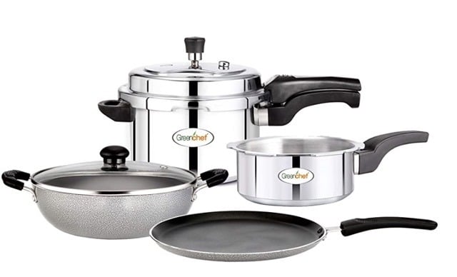 Greenchef Satura aluminum cooker set ( 4 IN 1 )-1