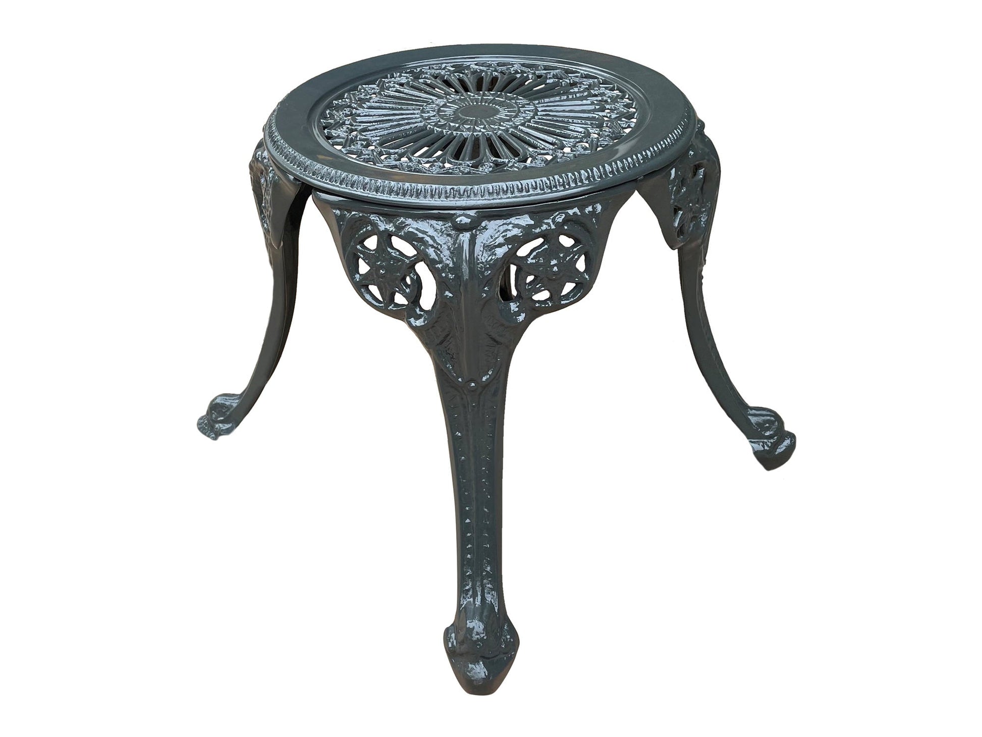 Marlen Cast Aluminium Garden Patio 1 Stool Set