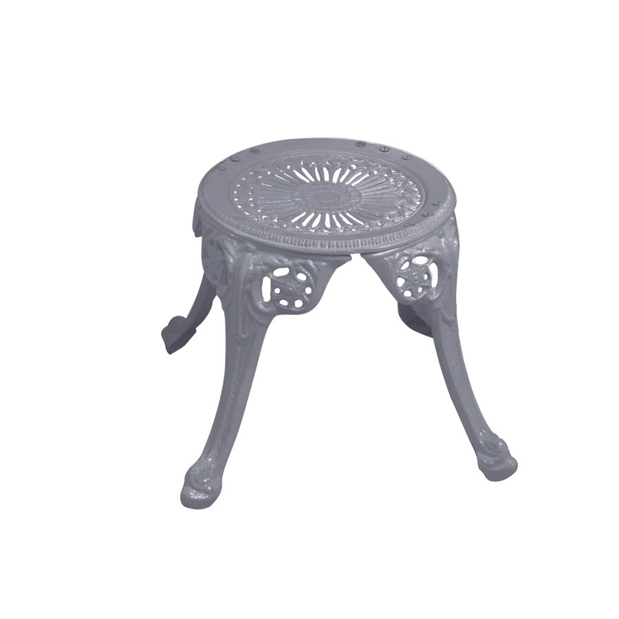 Marlen Cast Aluminium Garden Patio 1 Stool Set