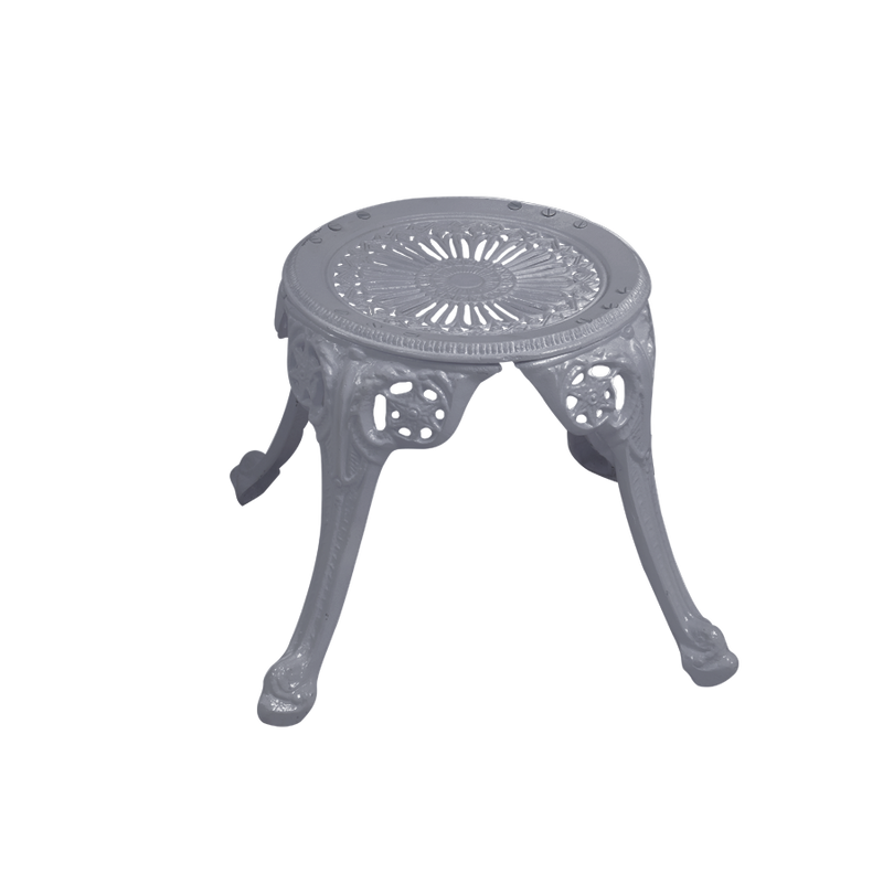 Marlen Cast Aluminium Garden Patio 1 Stool Set