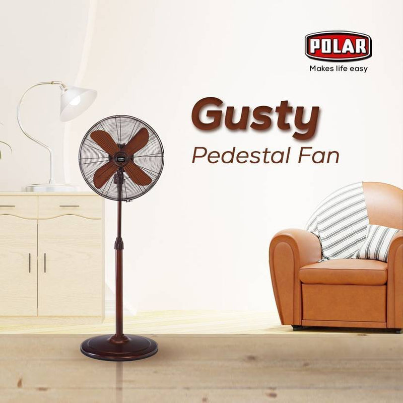 POLAR Gusty Rubbed Pedestal Fan - Finish-3