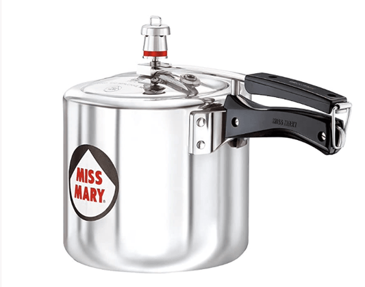 Hawkins 3.5 Litre Miss Mary Pressure Cooker, Inner Lid Cooker, Silver (MM35)
