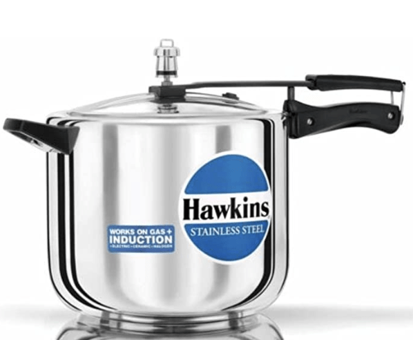 Hawkins Stainless Steel 10L Pressure Cooker Induction Compatible