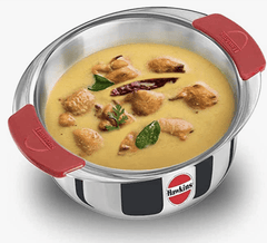 Hawkins 2 Litre Metro Patila, Triply Stainless Steel Tope, Induction Bhagona, Tapeli, Silver (SSP20)-1