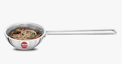 Hawkins 1.5 Cup Tadka Pan, Triply Stainless Steel Pan, Silver (STP15)-1