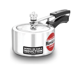 Hawkins 1.5 Litre Classic Pressure Cooker, Induction Inner Lid Cooker, Pan Cooker, Best Cooker, Silver (ICL15) (Aluminium)-1