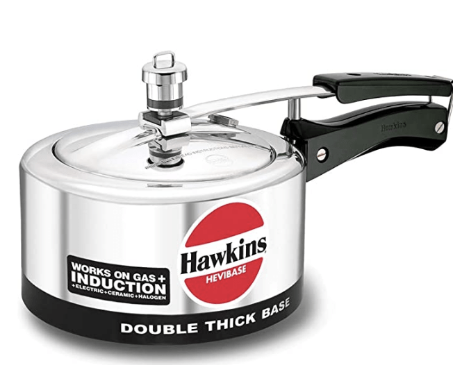 Hawkins Hawkins Hevibase 2L Pressure Cooker with Induction Compatible 2L Pressure Cooker with Induction Compatible