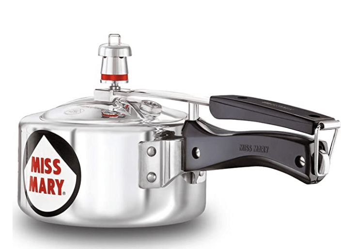 Hawkins Miss Mary Pressure Cooker, 1.5 Litre, Silver (MM15)