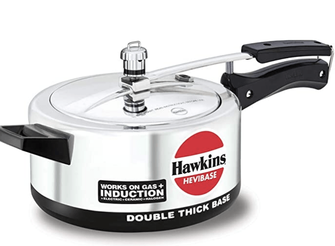 Hawkins Hevibase 3.5L Pressure Cooker with Induction Compatible