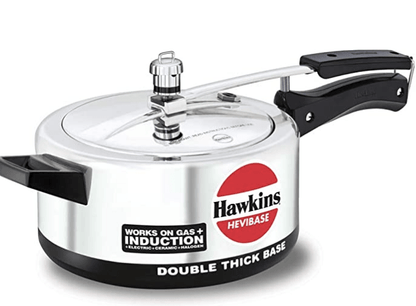 Hawkins Hevibase 3.5L Pressure Cooker with Induction Compatible