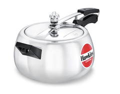 Hawkins Contura Aluminium Inner Lid Pressure Cooker, 5 Litre, Silver (HC50)-1