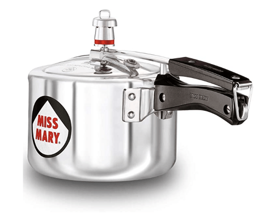 Hawkins Miss Mary Pressure Cooker, 2.5 Litre, Silver (MM25)