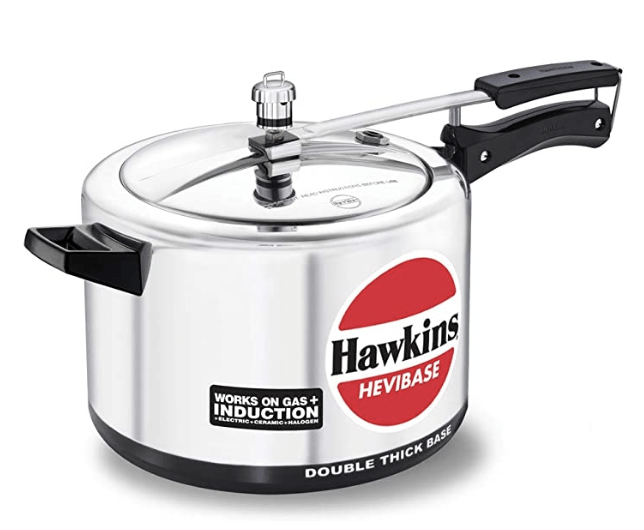 Hawkins Hevibase 8 Litre Pressure Cookers Induction Compatible-1