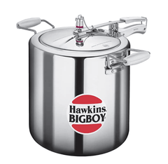 Hawkins Bigboy Pressure Cooker, 22 Litre, Silver (BB22)-1