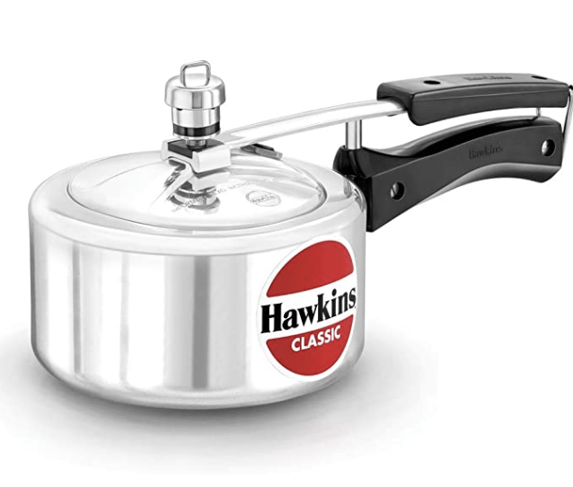 Hawkins 1.5 Litre Classic Pressure Cooker,Best Inner Lid Cooker,Baby Cooker,Silver(CL15) Aluminium-1