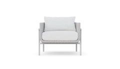 Kreios Outdoor Garden Balcony Sofa Set 2 Seater, 2 Single seater and 1 Center Table With 1 Side Table Set (White)