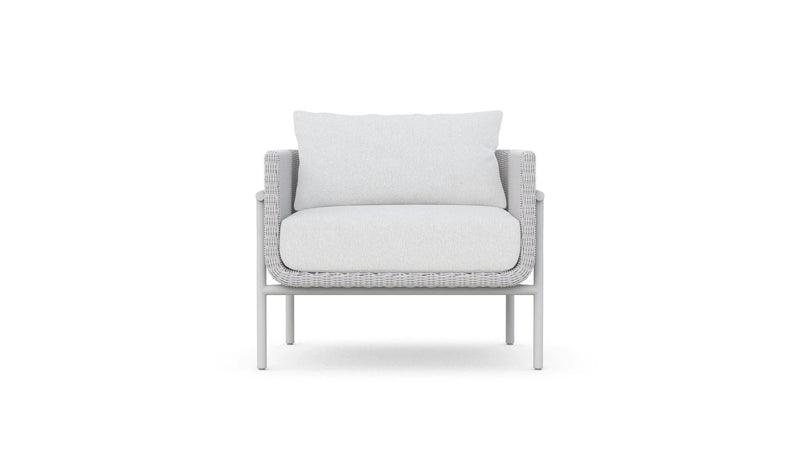 Kreios Outdoor Garden Balcony Sofa Set 2 Seater, 2 Single seater and 1 Center Table With 1 Side Table Set (White)