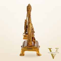 Handcrafted Brass Ganapathi Swing - Fine Brass, Handmade, 10 inches