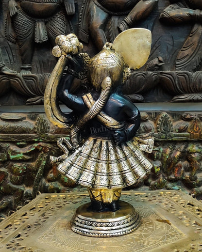 Handcrafted Brass Lord Shrinath Ji Statue | From Nathdwara 13 inch