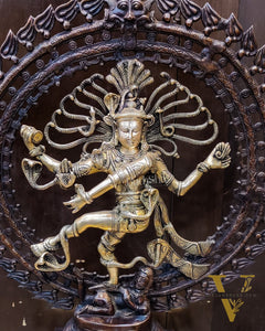 Handcrafted Brass Nataraja Statue | 28" Height