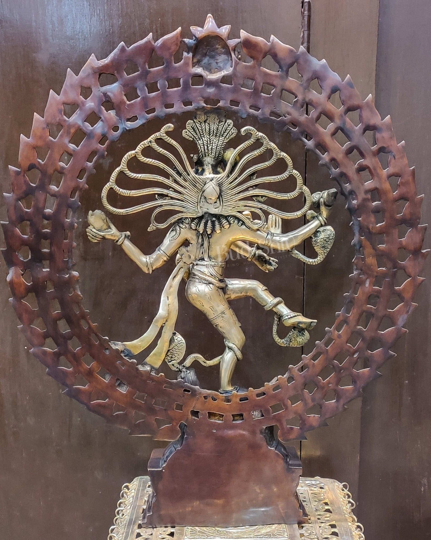 Handcrafted Brass Nataraja Statue | 28" Height