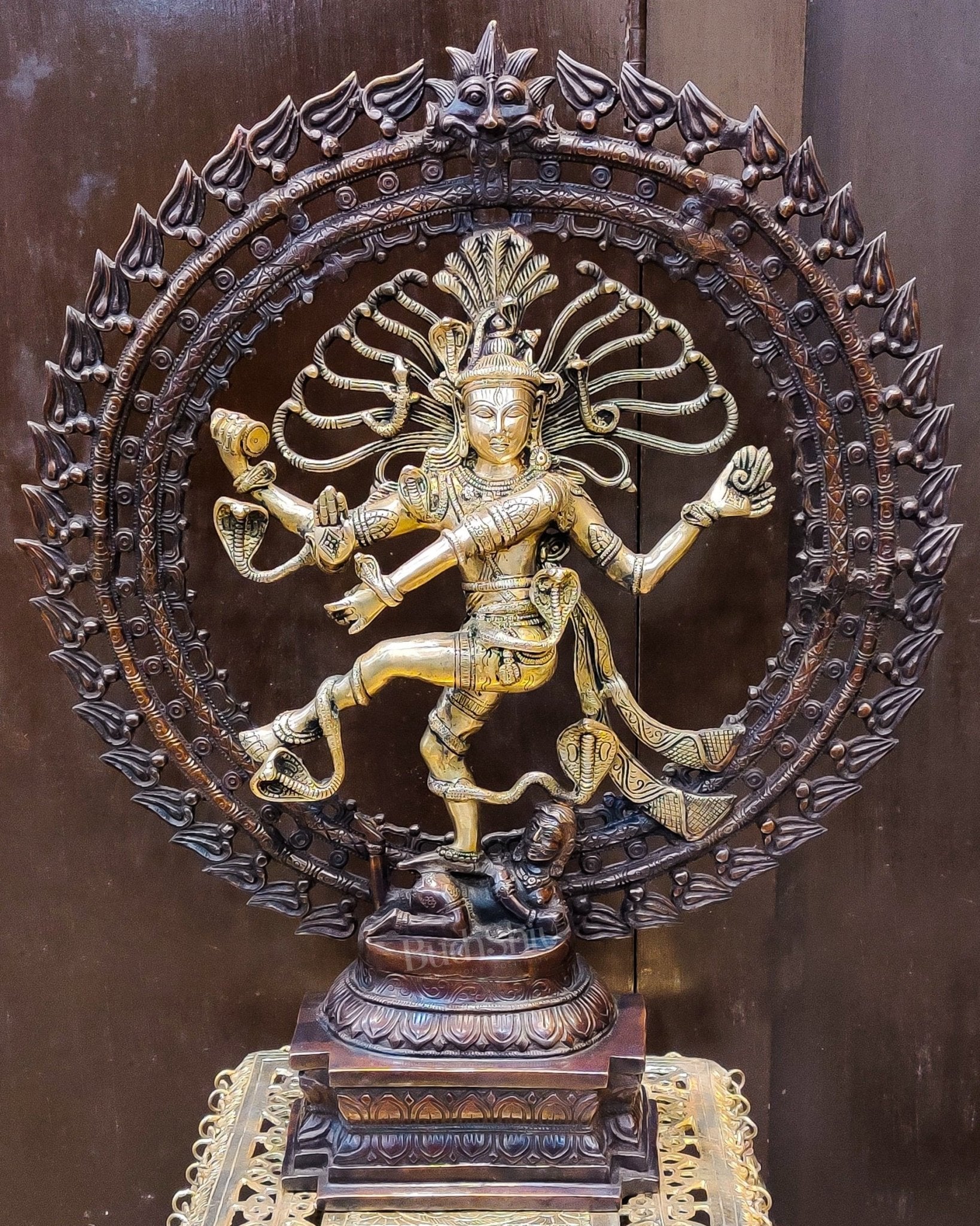 Handcrafted Brass Nataraja Statue | 28" Height