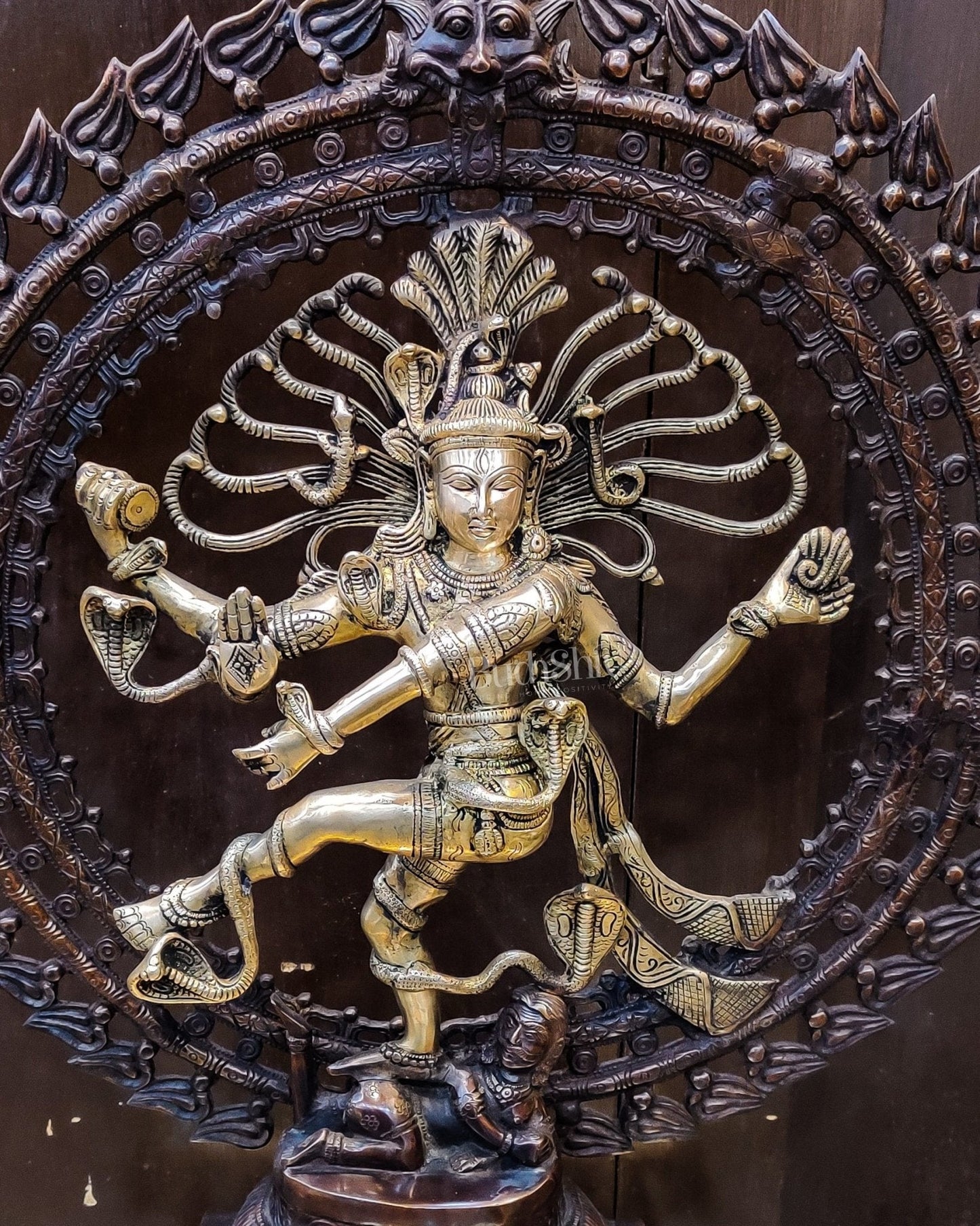 Handcrafted Brass Nataraja Statue | 28" Height