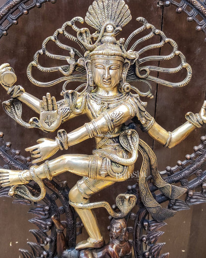 Handcrafted Brass Nataraja Statue | 30"