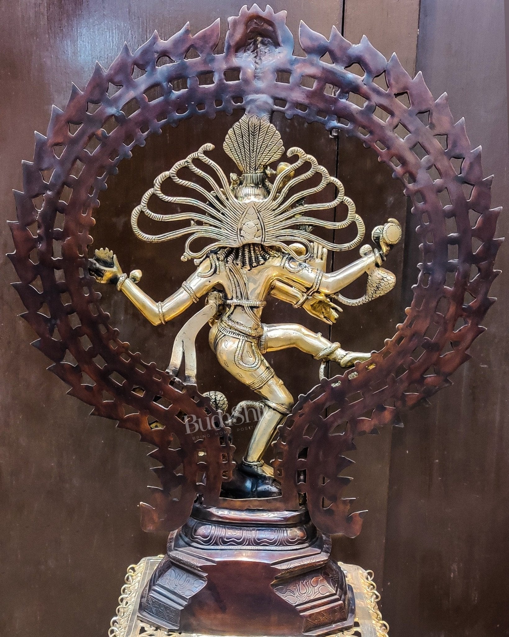 Handcrafted Brass Nataraja Statue | 30"