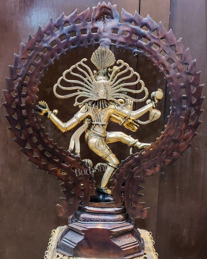 Handcrafted Brass Nataraja Statue | 30"