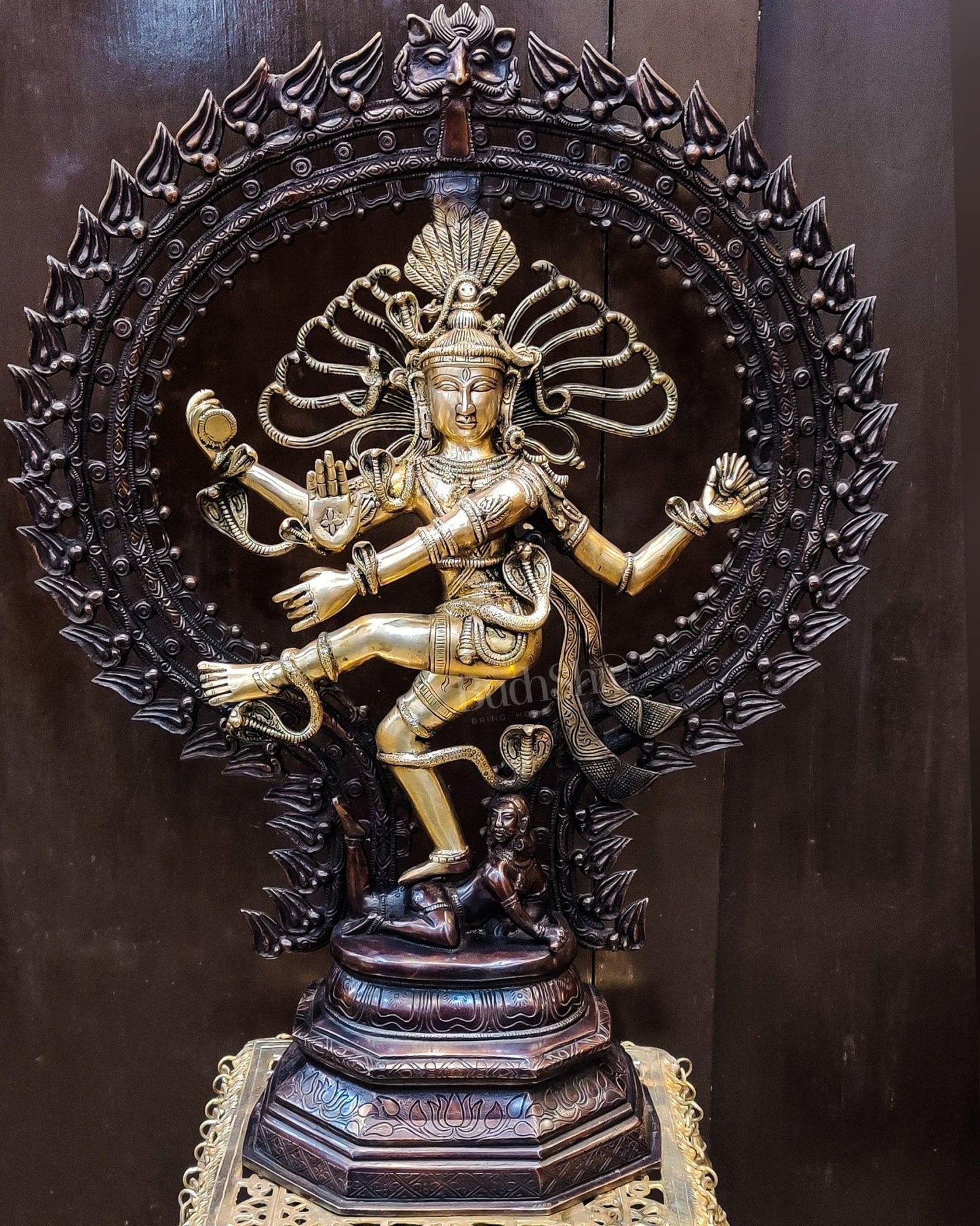 Handcrafted Brass Nataraja Statue | 30"