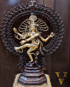 Handcrafted Brass Nataraja Statue | 30"