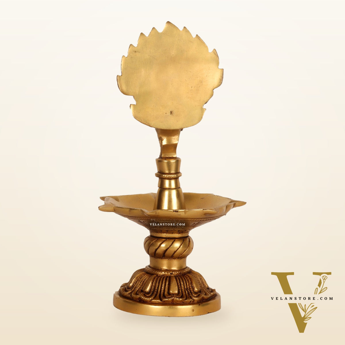 Handcrafted Brass peacock Diya - 11 inch