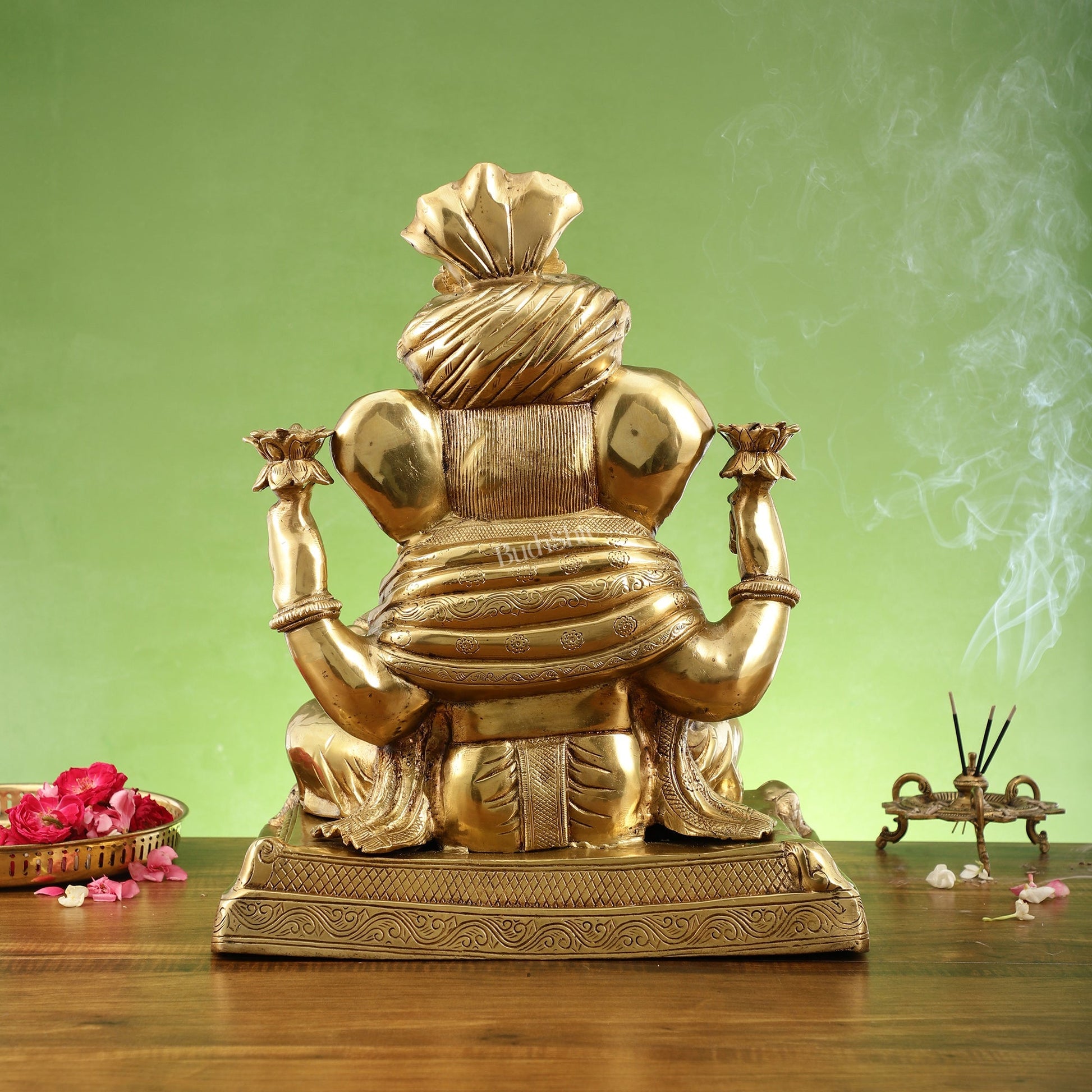 Handcrafted BrassShreemant Dagduseth Halwai Ganapati Statue - 20 inch