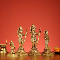 Handcrafted Brass Ram Darbar Idols 11 inch