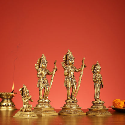 Handcrafted Brass Ram Darbar Idols 11 inch