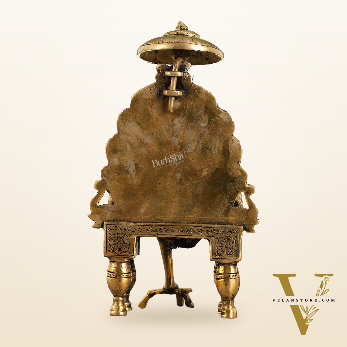 Handcrafted Brass Sai Baba Statue - 9 Inch