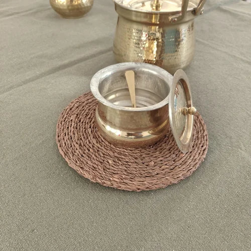 Shakuntala Brass Ghee Pot