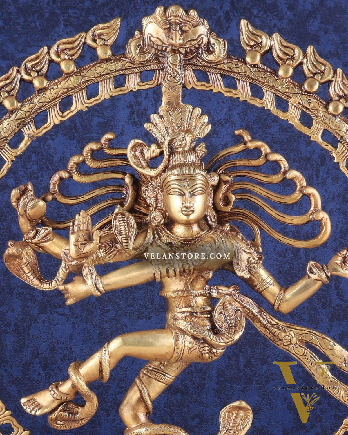 Handcrafted Fine Brass Nataraja Statue - 20.5" Height