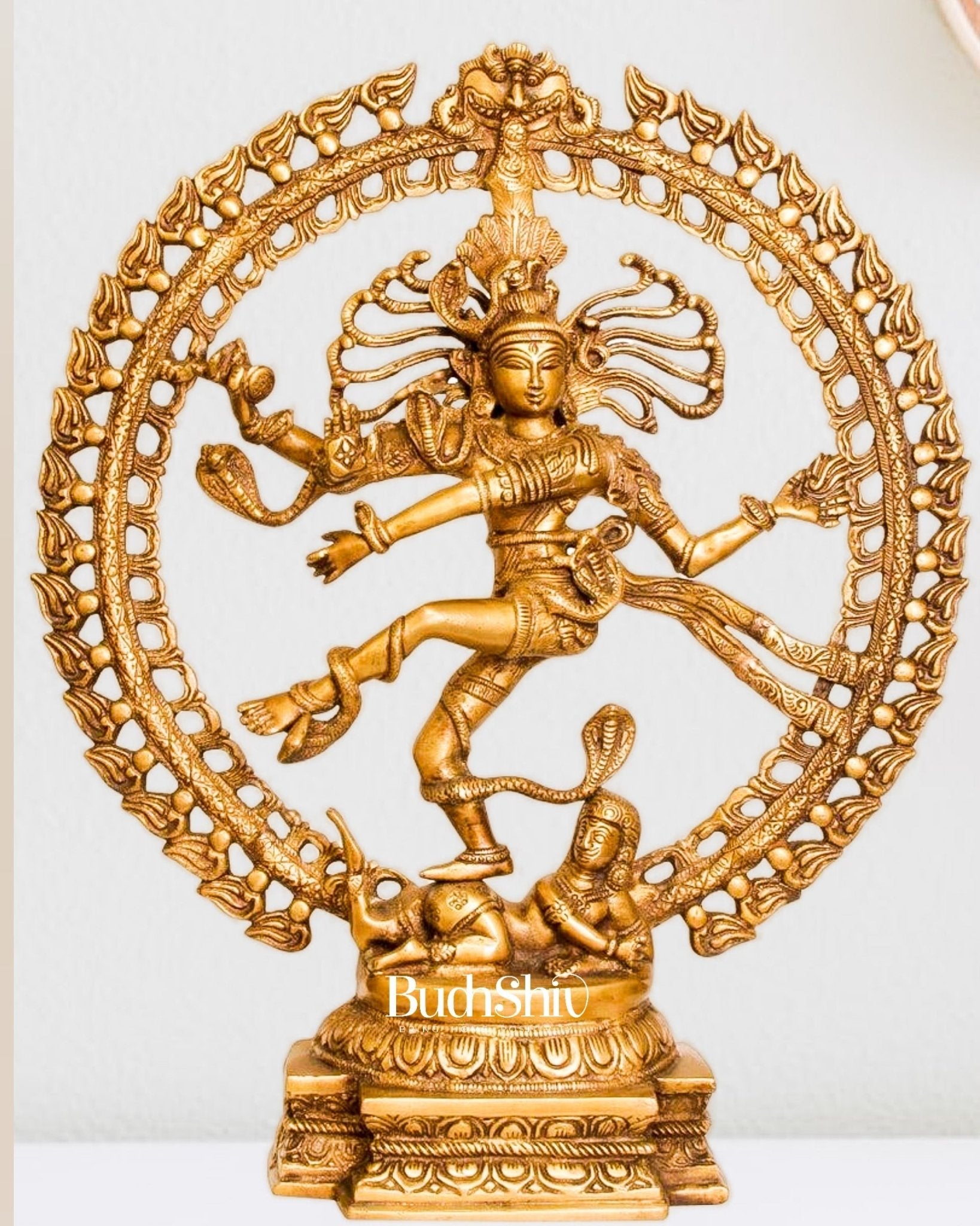 Handcrafted Fine Brass Nataraja Statue - 20.5" Height
