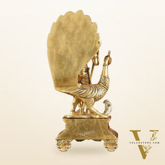 Handcrafted Lord Murgan Brass Idol - 12"