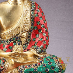 Handcrafted Meditation Buddha Idol - Cambodian Style