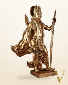 Handcrafted Superfine Brass Statue - Lord Shri Ram Chandra | 26 inch